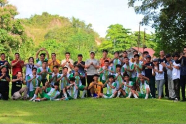 Ketua PSSI Kotamobagu Semangati Langsung Pemain