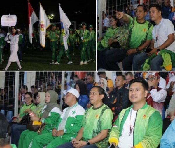 Wali Kota Weny Gaib dan Wakil Rendy Virgiawan Mangkat hadiri Pembukaan Porprov Sulawesi Utara
