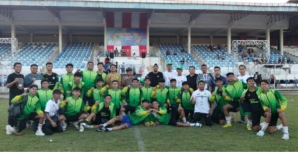 Gol Tunggal Angga Gaib bawah Medali Perunggu untuk Kotamobagu