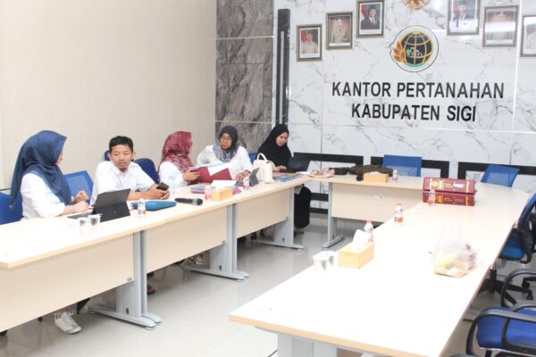 Kanwil BPN Sulteng Gelar Monev PTSL 2026 di Kantor Pertanahan Sigi