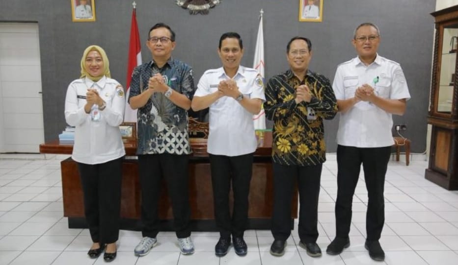 Wali Kota Weny Gaib terima Kunjungan Kepala BPKP Sulut